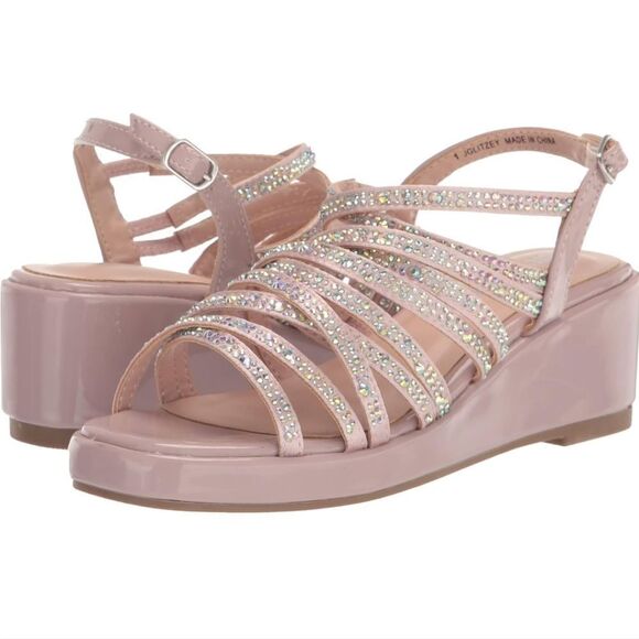 BRAND NEW STEVE MADDEN GLITTER (Little Kid/Big Kid) SANDAL - Picture 1 of 16
